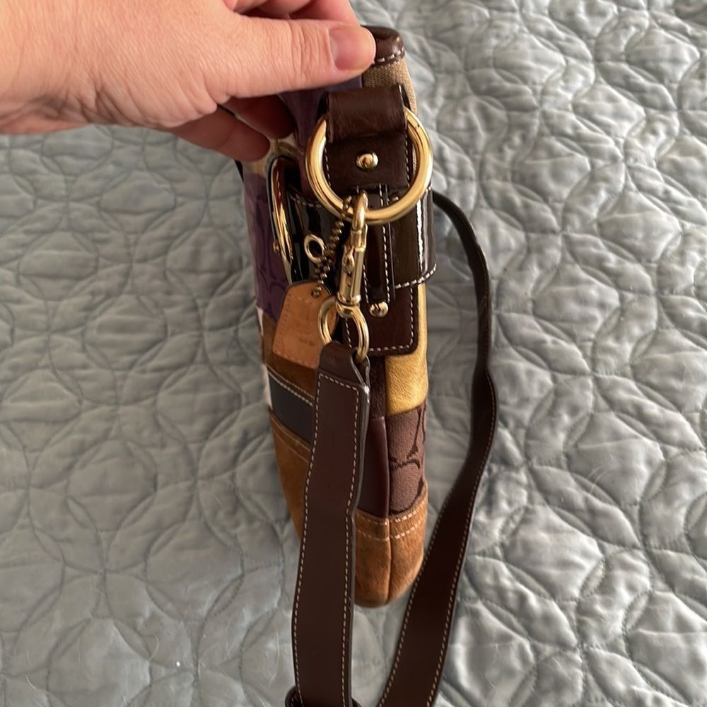 Coach patchwork Crossbody bag - Picture 3 of 9